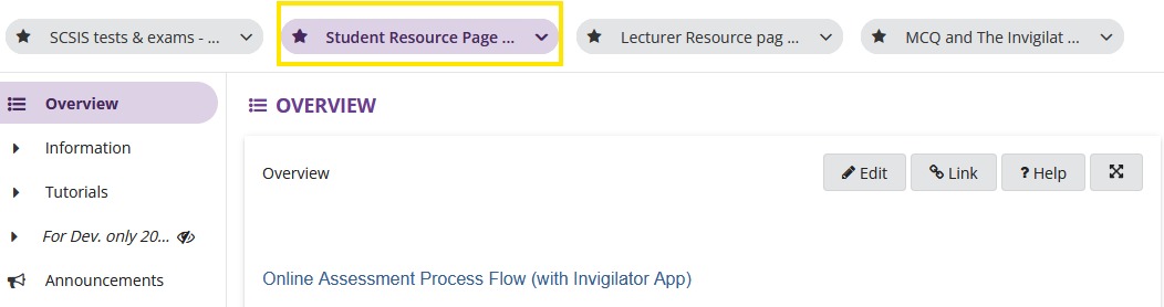 Efundi notification step 3